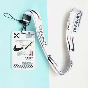 Nike Lanyard ID Holder - WHITE